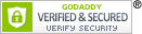 GoDaddy Verified and Secured Seal
